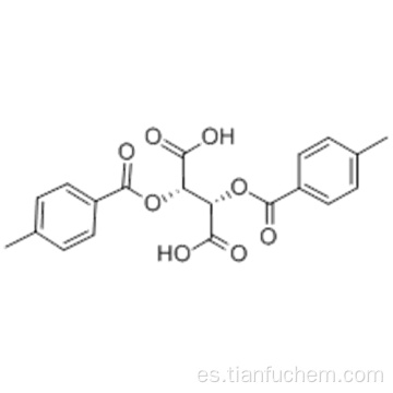 Ácido 2,3-di-O-para-toluoil-D-tartárico CAS 32634-68-7